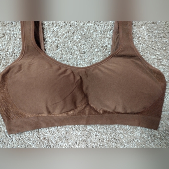 TrueKind Shaping Seamless Brown Bra NWOT - Picture 4 of 12